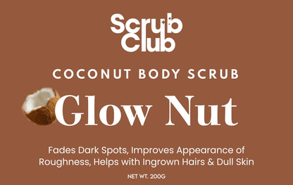 Scrub Club Glow Nut Coconut Body Scrub 200G