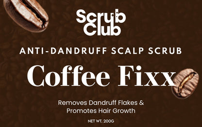 Coffee Fixx Anti-Dandruff Scalp Scrub 200g