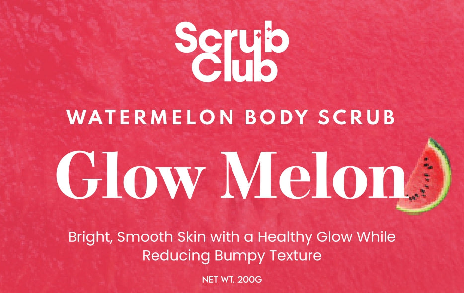 ScrubClub Glow Melon Body Scrub 200G