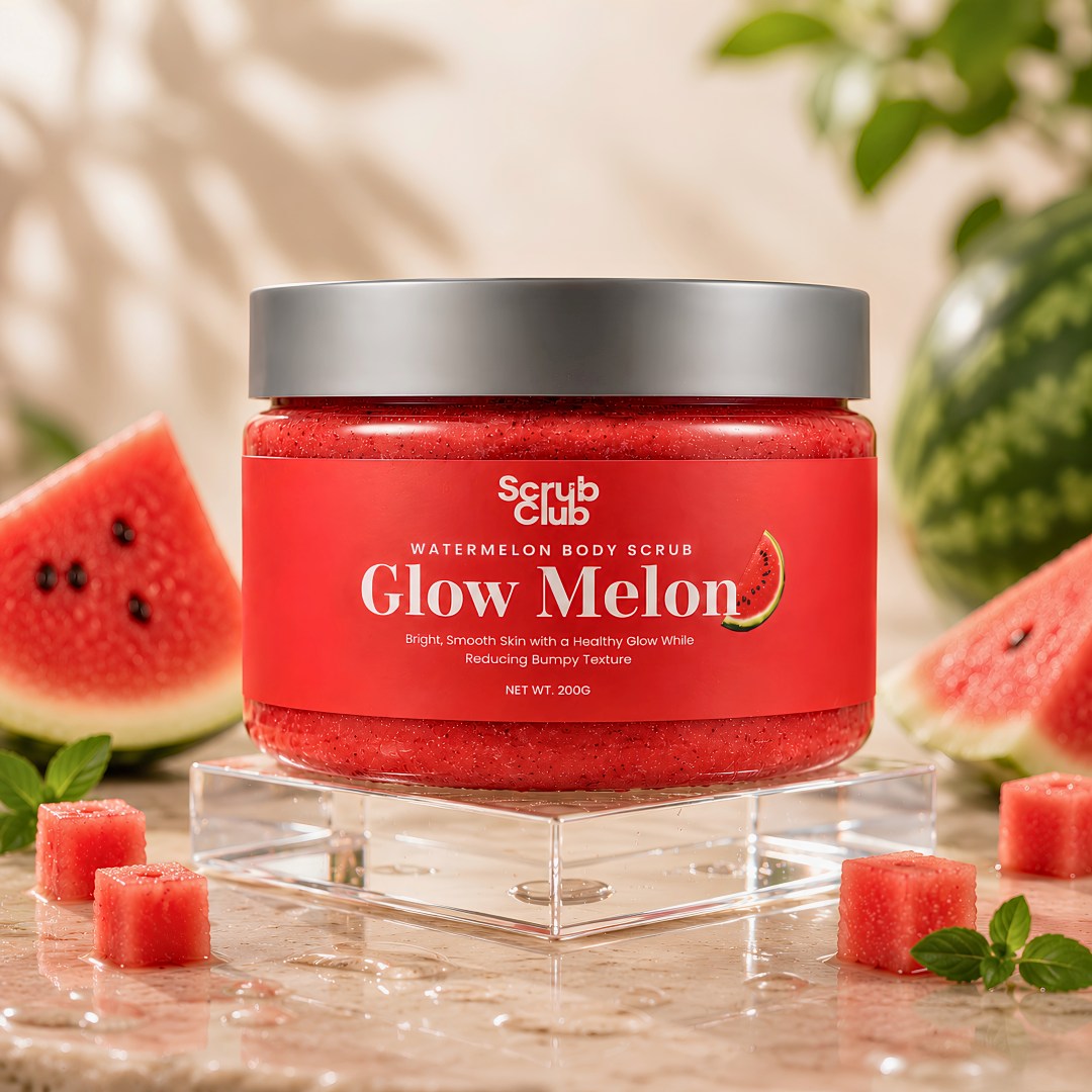 ScrubClub Glow Melon Body Scrub 200G