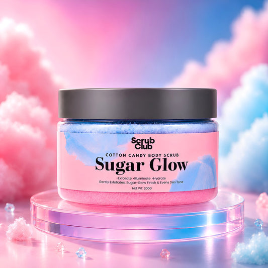 Scrub Club Sugar Glow Cotton Candy Body Scrub 200G
